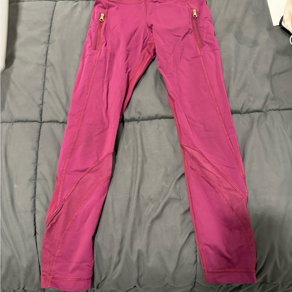 lululemon athletica Magenta Leggings